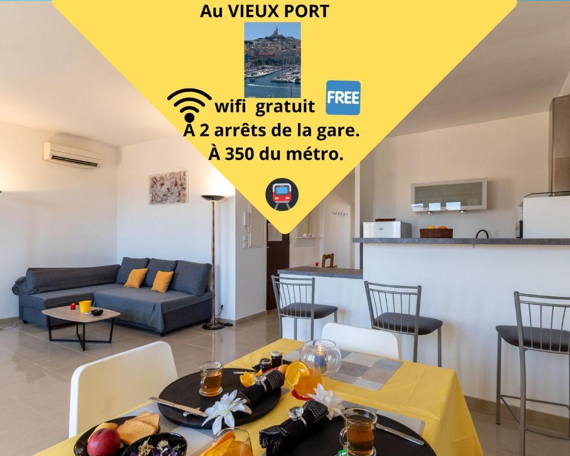 Celebre Vieux Port, Marseilleアパートメント エクステリア 写真